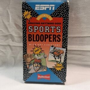 ESPN Sports Bloopers VHS 1989